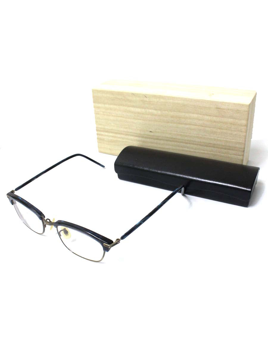 金子眼鏡 VINTAGE KV-79 メガネ ブラック PURE T| 中古ブランドメガネ