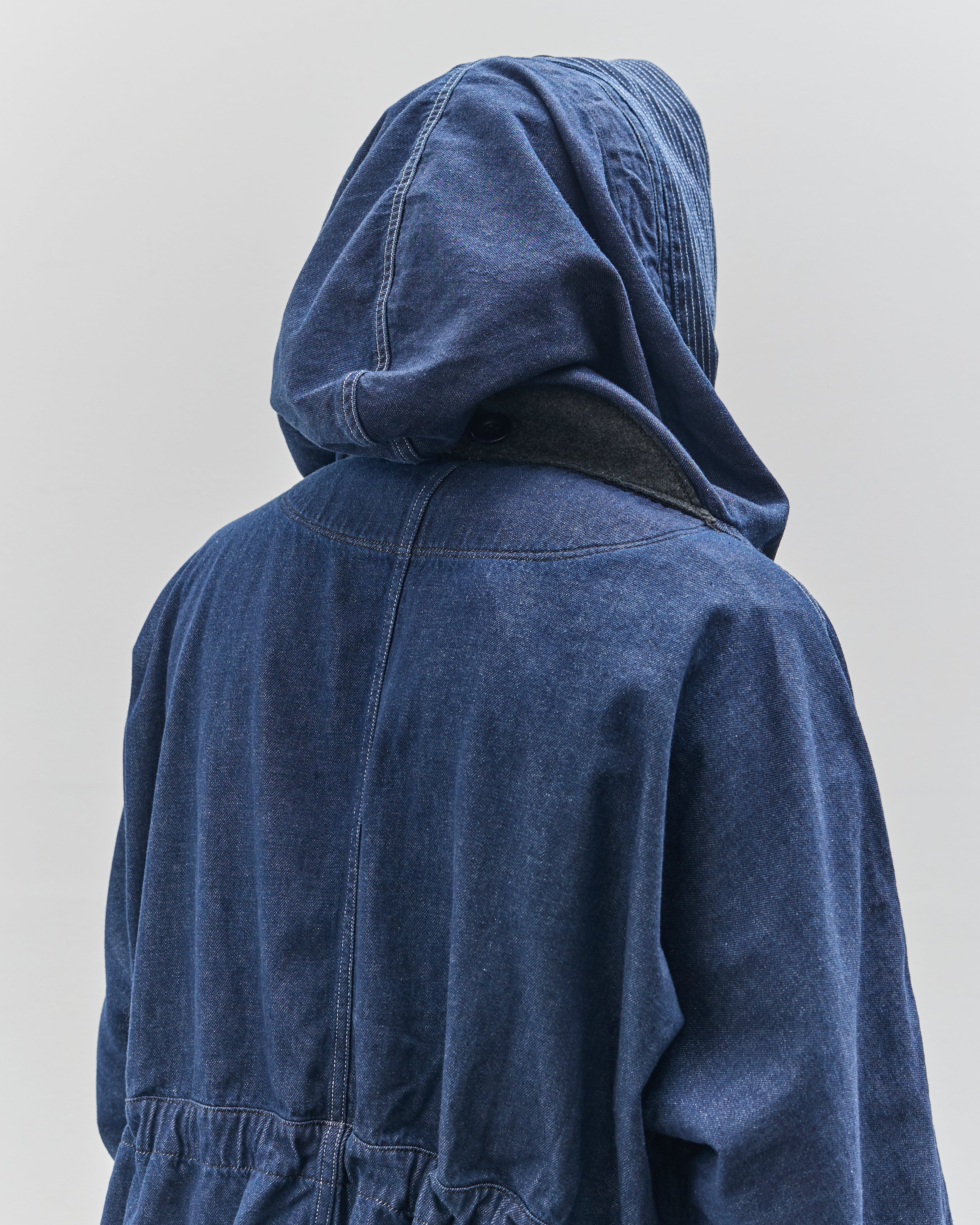 Kapital 10oz Denim Ring Coat, Indigo – Glasswing