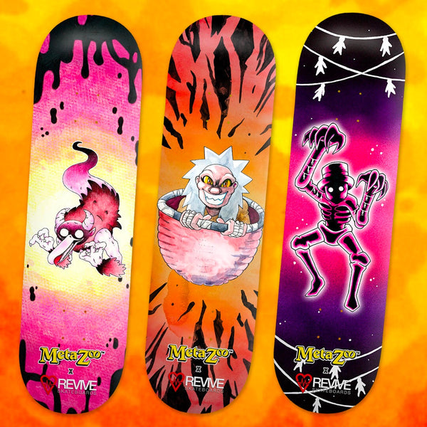 MetaZoo - Seance Revive Skateboard Promo Box – Good Luck Have Fun