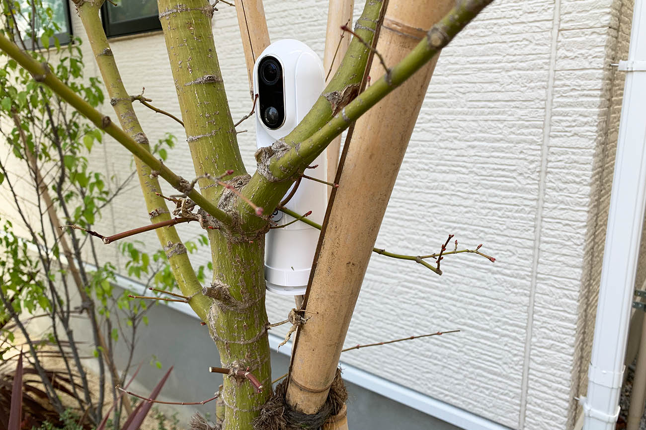 Ai 搭載セキュリティカメラ「Sticker-Eye」レビュー 電源不要、配線