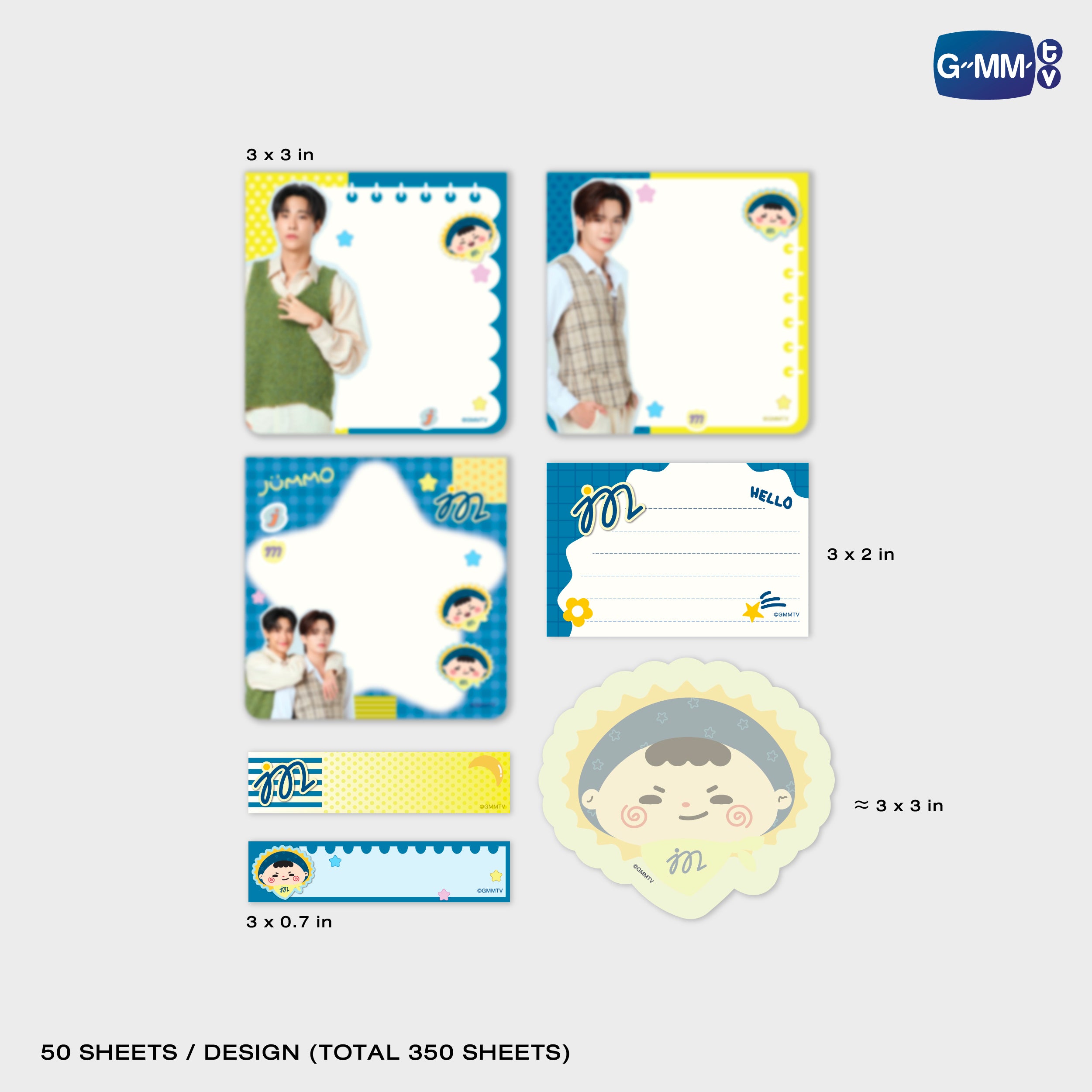 POPOS25-047 JUMMO NOTEPAD SET – GMMTV-123SeinoJP