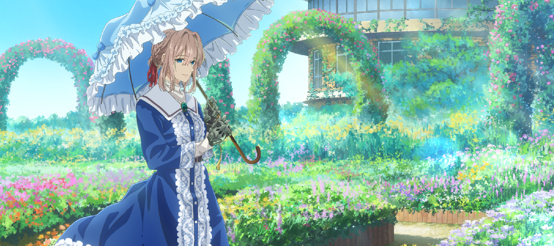 日傘でめぐる花園 | ヴァイオレット・エヴァ―ガーデン