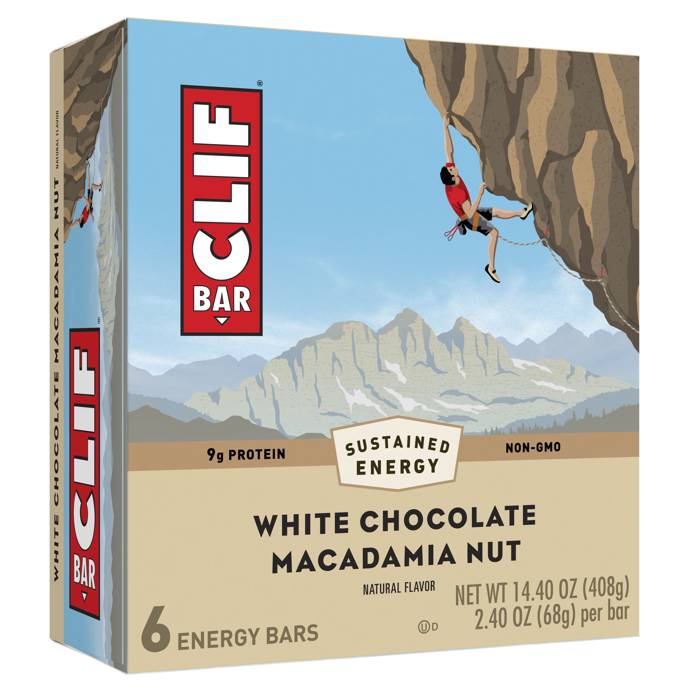 Clif Bar White Chocolate Macadamia Nut Energy Bars — UPC