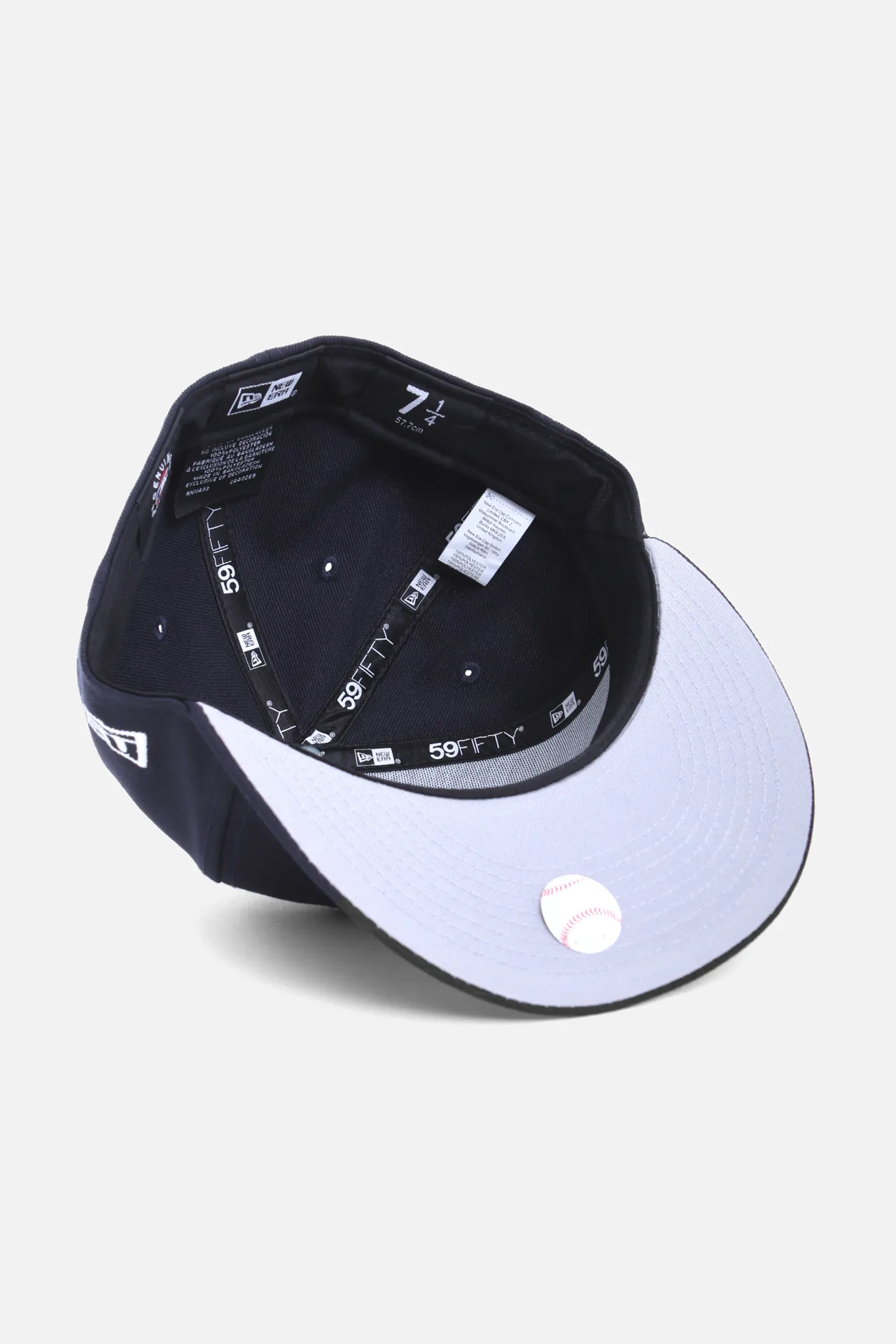 New Era Fitted Cap NEW YORK YANKEES DUAL LOGO COOPERSTOWN OFFICIAL