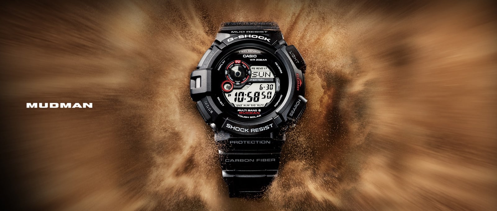 G-SHOCK Mudman | Hiking Watches | ABC Watches | CASIO