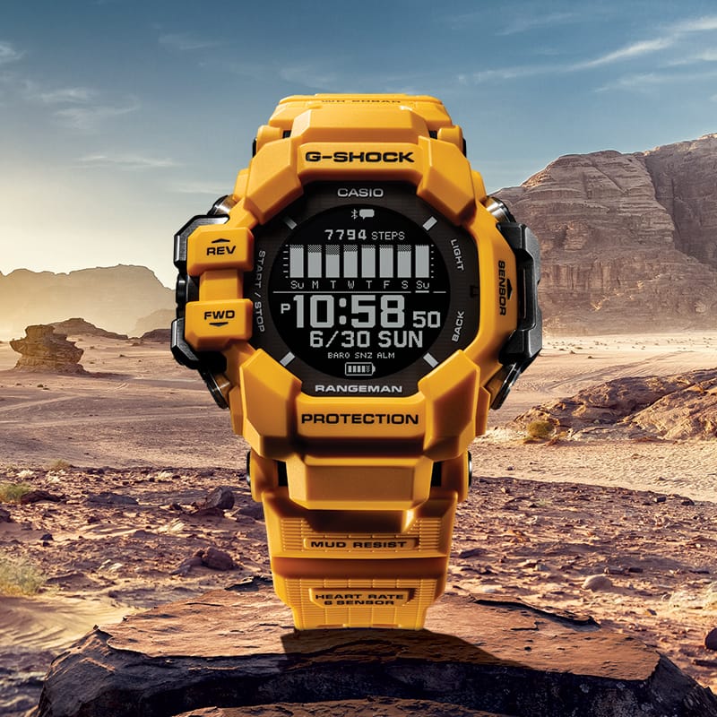 GPR-H1000 Rangeman Heart Rate GPS Watch | G-SHOCK | CASIO