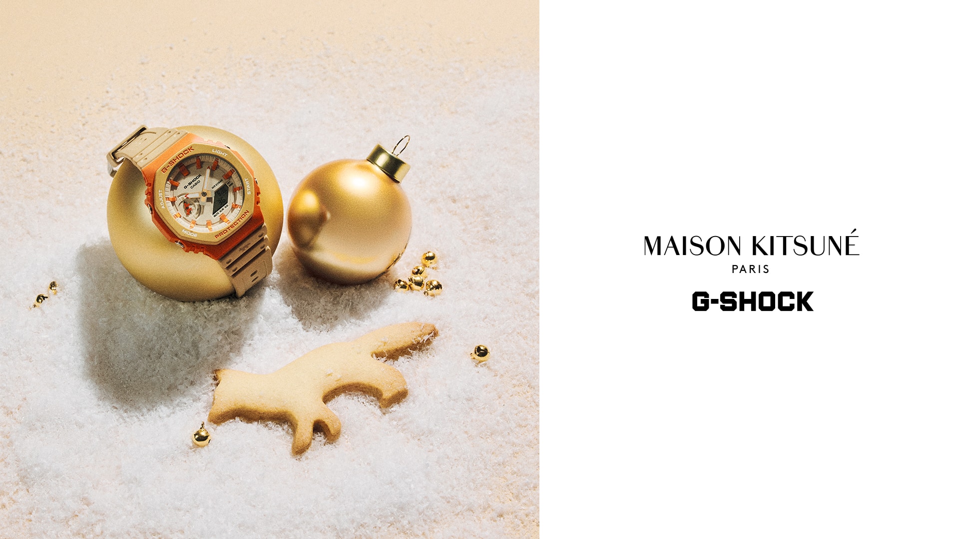 Maison Kitsune x G-SHOCK | CASIO