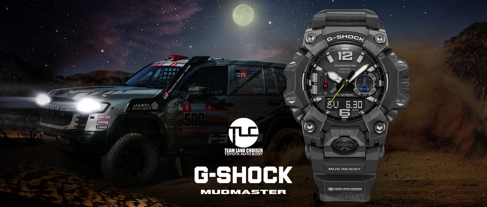 GWG-B1000TLC「チームランドクルーザー」コラボ | G-SHOCK 腕時計