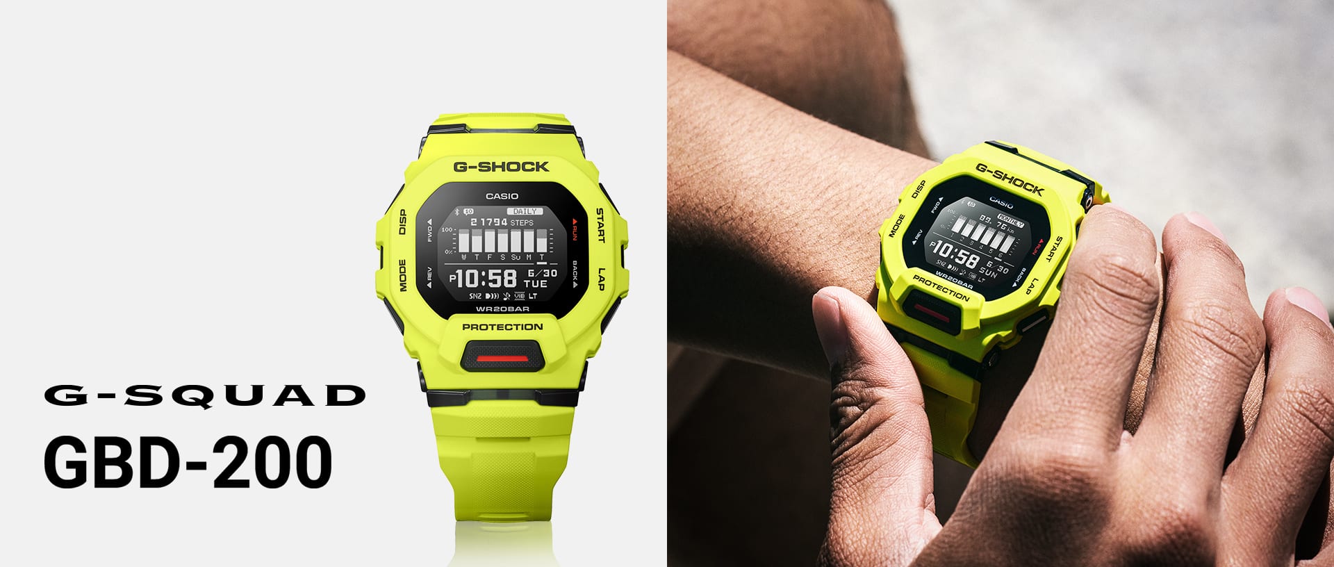G-SQUAD - GBD-200 | G-SHOCK 腕時計