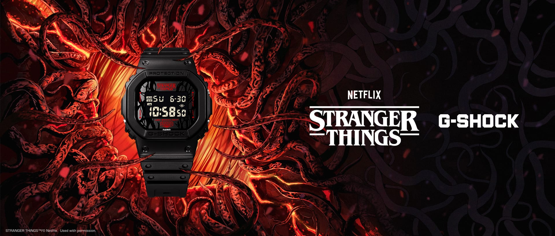 Stranger Things“ Second collaboration model | CASIO
