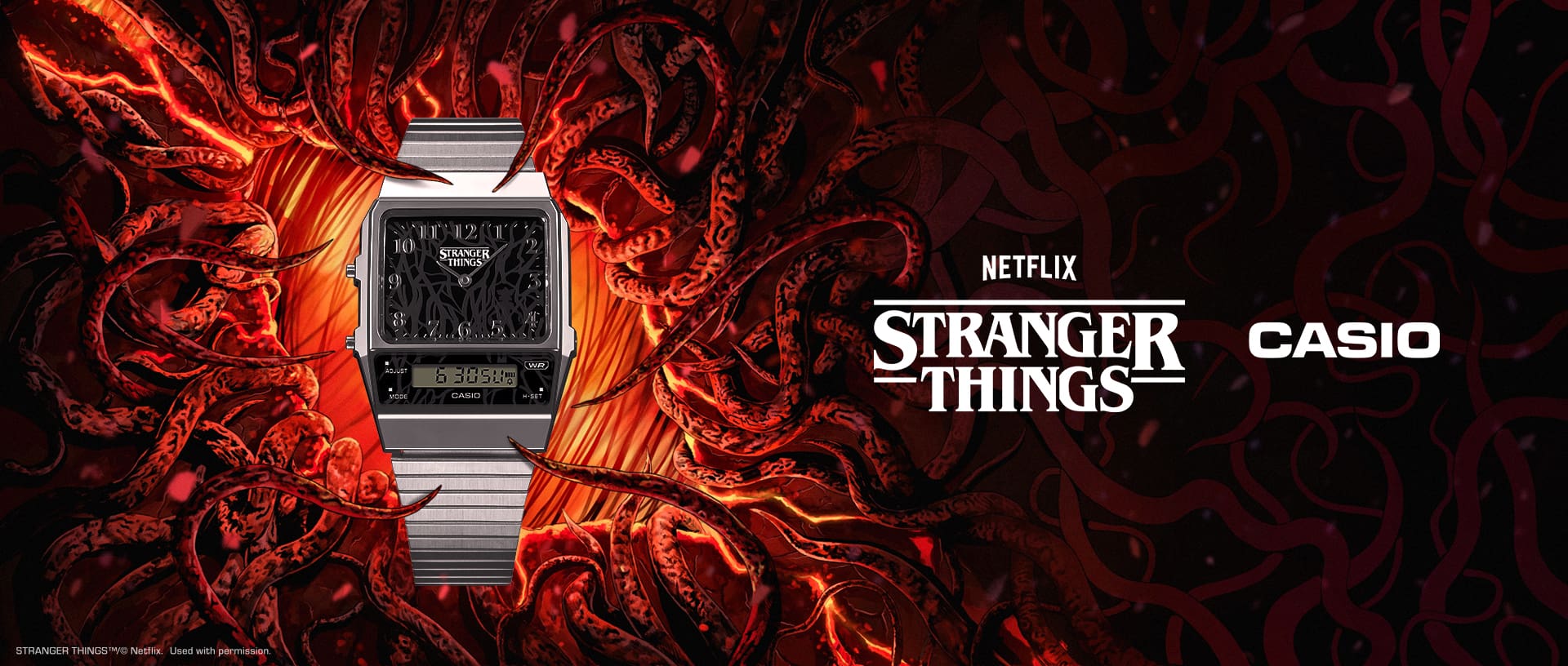 Stranger Things コラボレーションモデル | G-SHOCK 腕時計