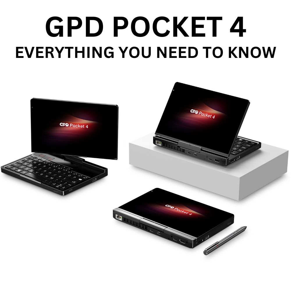 Introducing the GPD Pocket 4: A Cutting-Edge 2-in-1 Mini Laptop