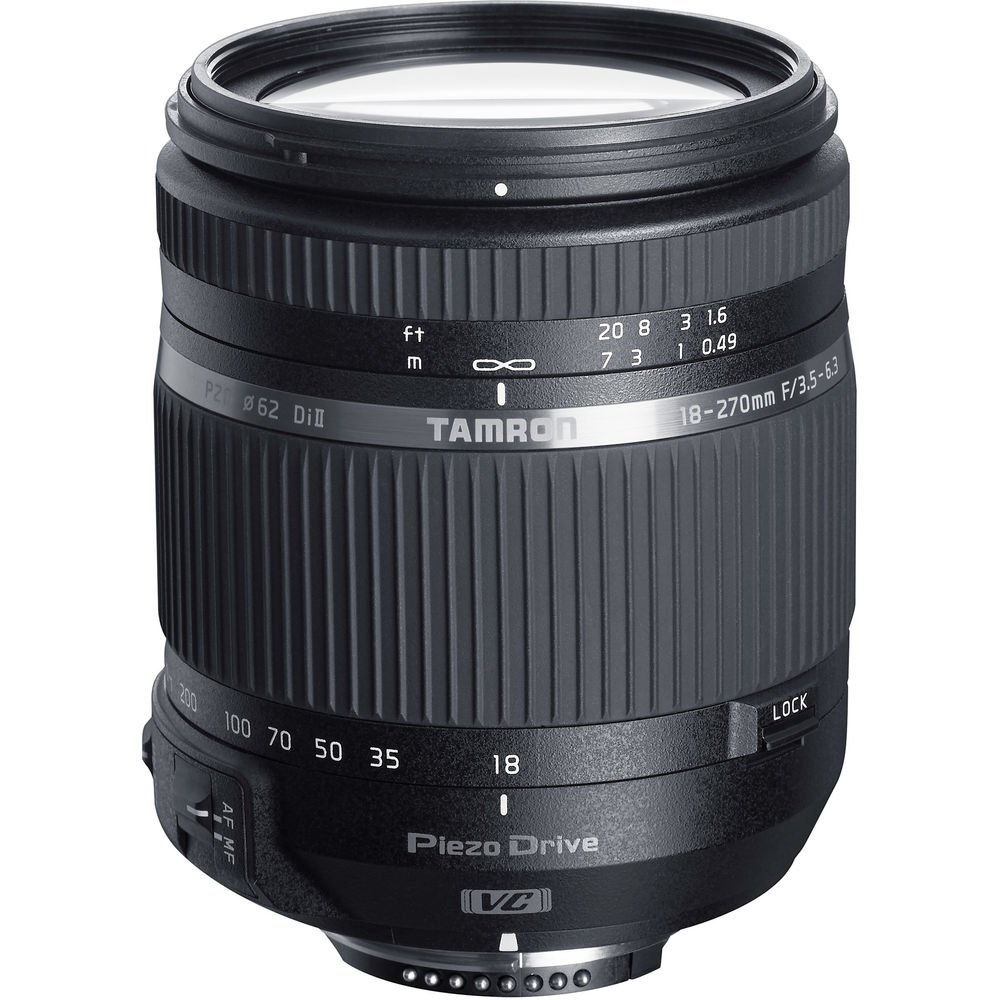 Tamron 18-270mm f/3.5-6.3 Di II VC PZD Canon EF Lens -GP Pro