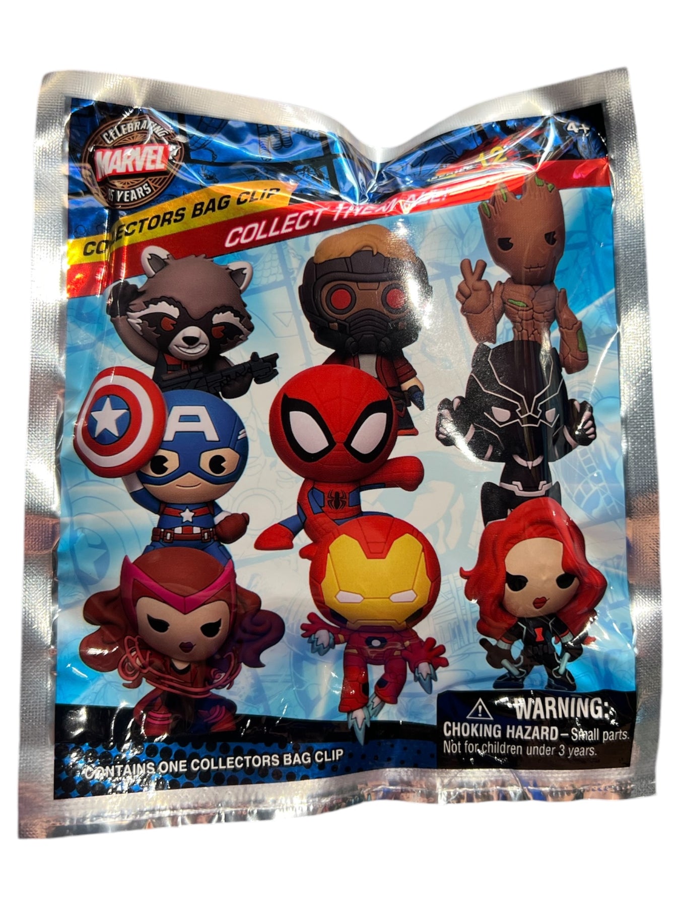 Marvel 85 Anniversary Series 1 3D Foam Bag Clip – Grotto Treasures