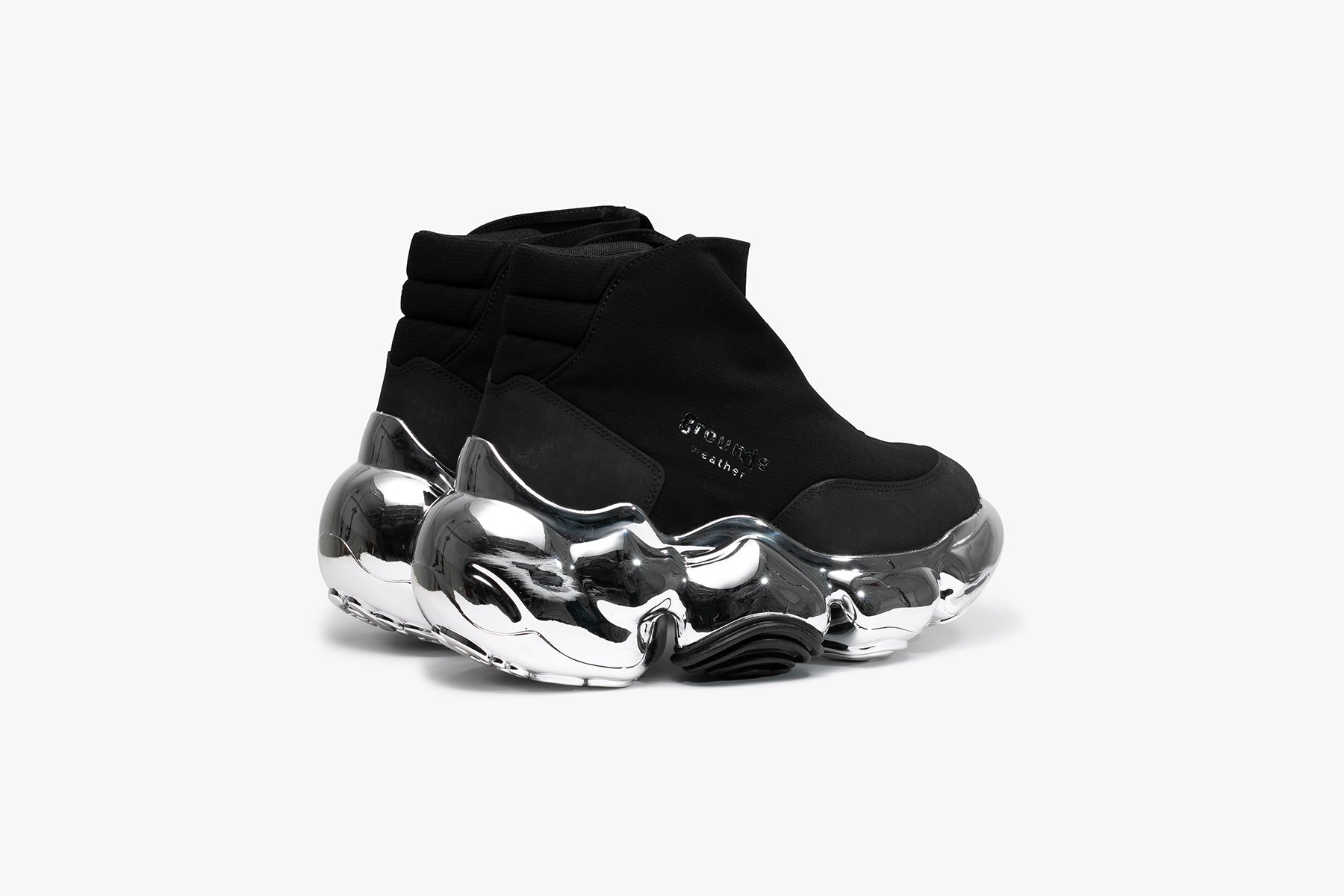 MOOPIE WEATHER CHROME SCRATCH - BLACK / CHROME (ムーピー ウェザー