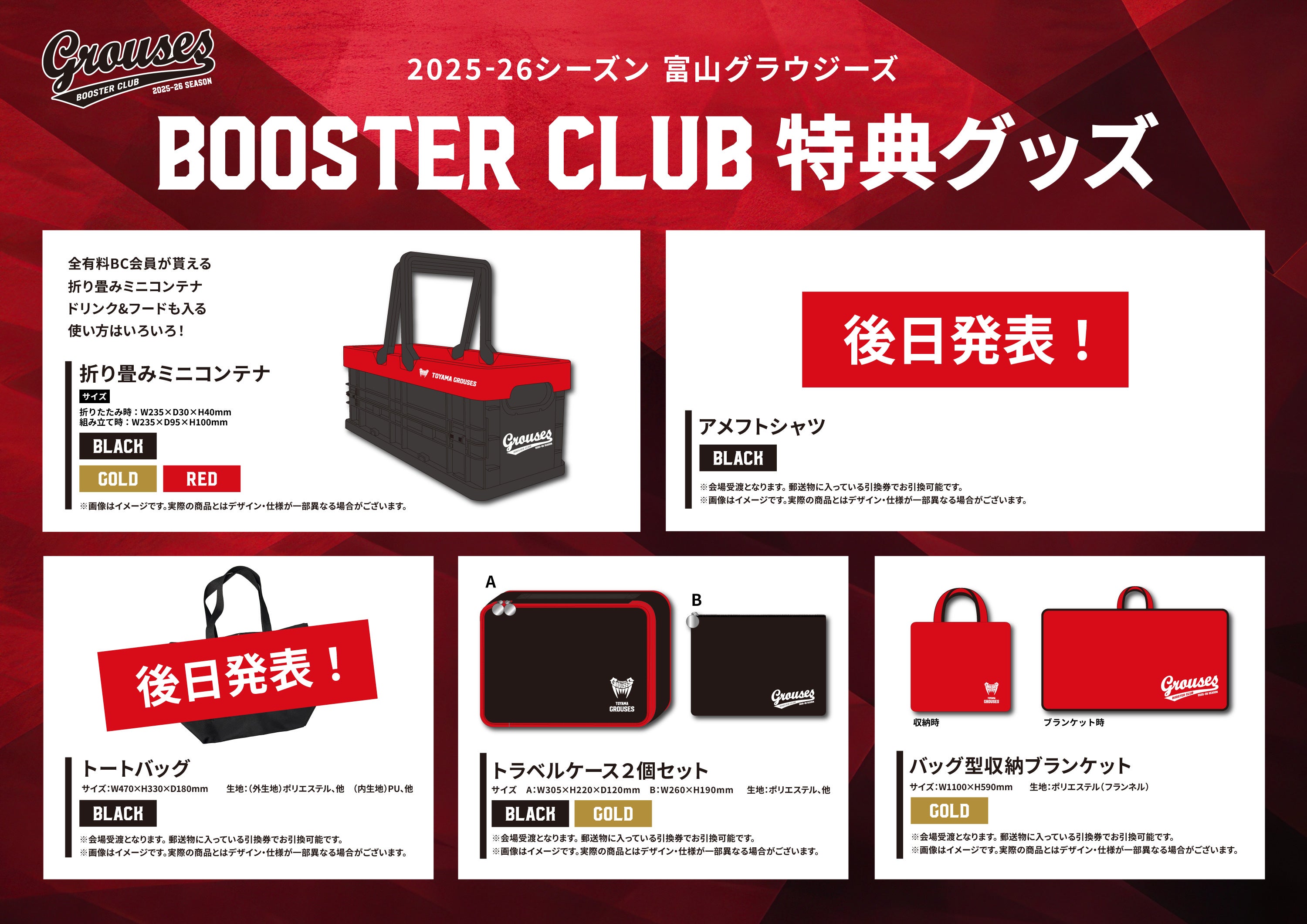 ブースタークラブ（2025-26シーズン） | 富山グラウジーズ