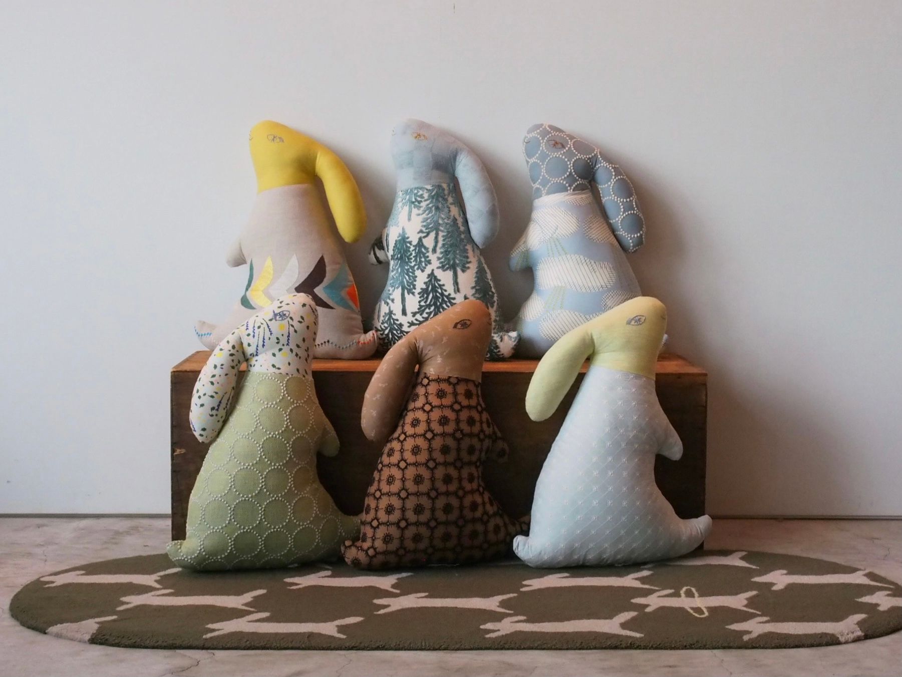 ウサギクッション発売のお知らせ。7月23日～ - minä perhonen