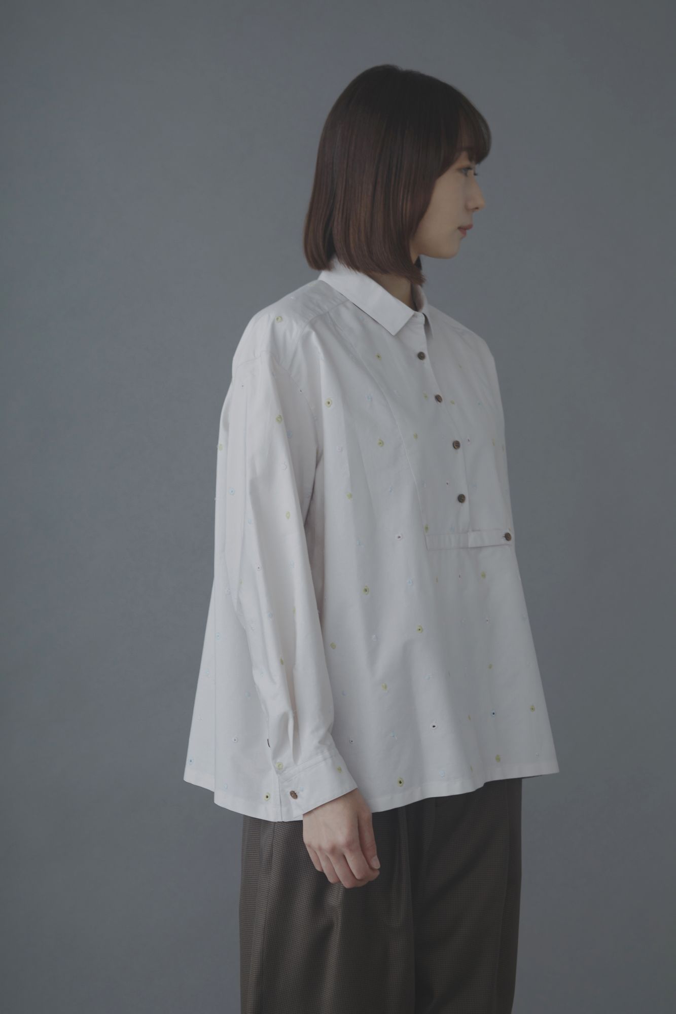 nuppu ロングスリーブブラウス - minä perhonen