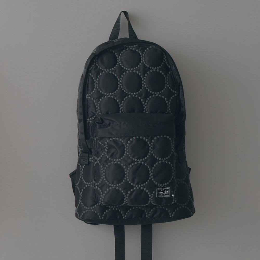 51112Aミナペルホネンハーフハンドメイド 本革リュックrun run run