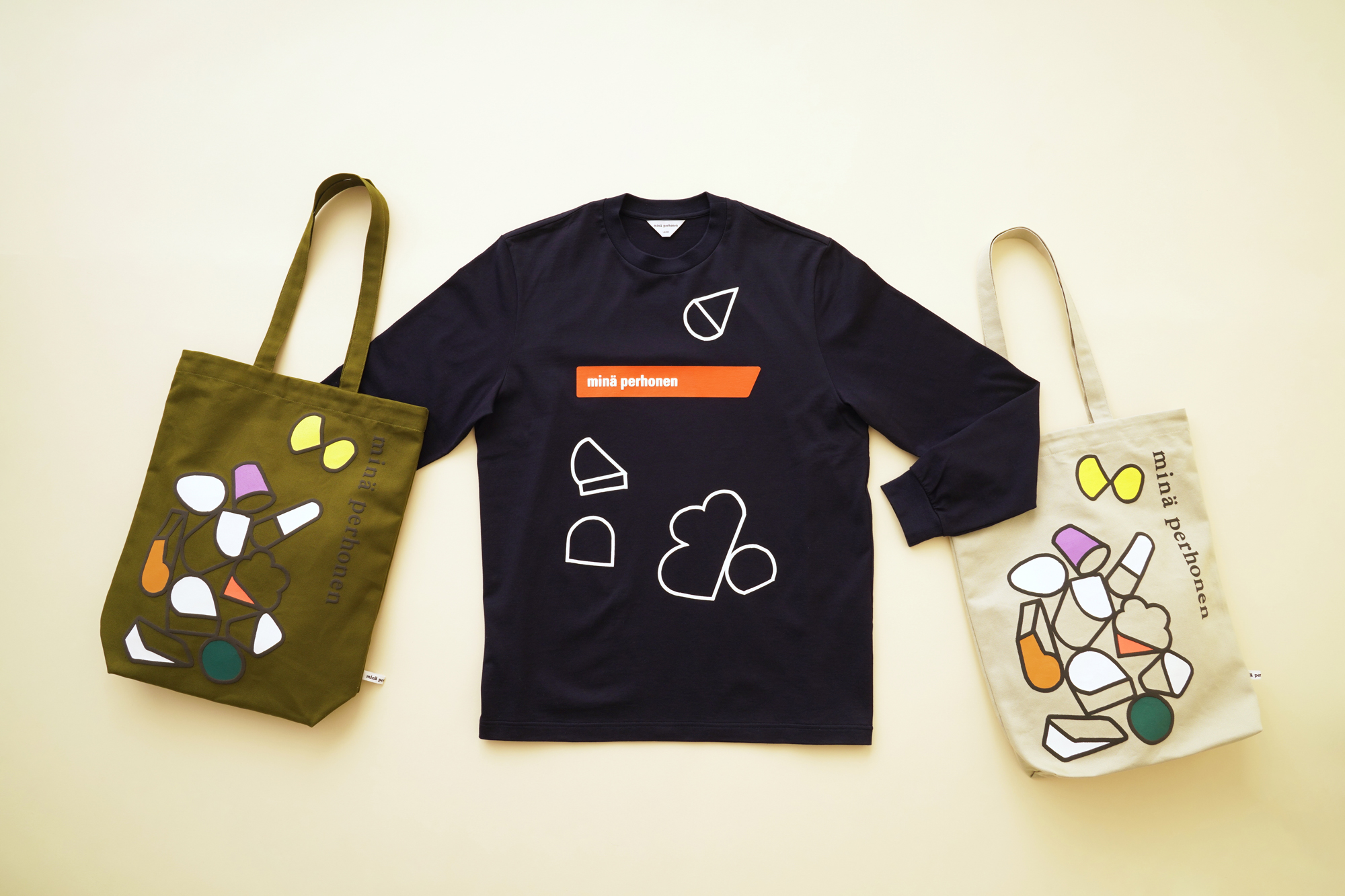 スパイラルでの、minä perhonen 30周年イベント「kiitospäivä!」販売