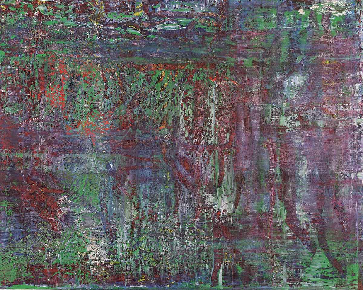 ゲルハルト・リヒター 大型抽象作品集 アートの森【目は語る】11月豊田市