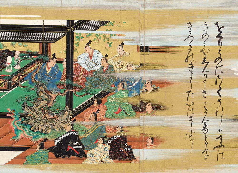 アートの森【書の楽しみ】長大な絵巻に色添える力量 - アートの森