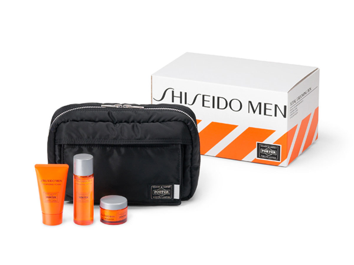 ポーチ選びがお洒落に差をつける旅する男のスキンケアキット | Cheer