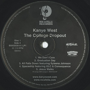Kanye West / College Dropout (2LP) / Roc-A-Fella 2004 USオリジナル