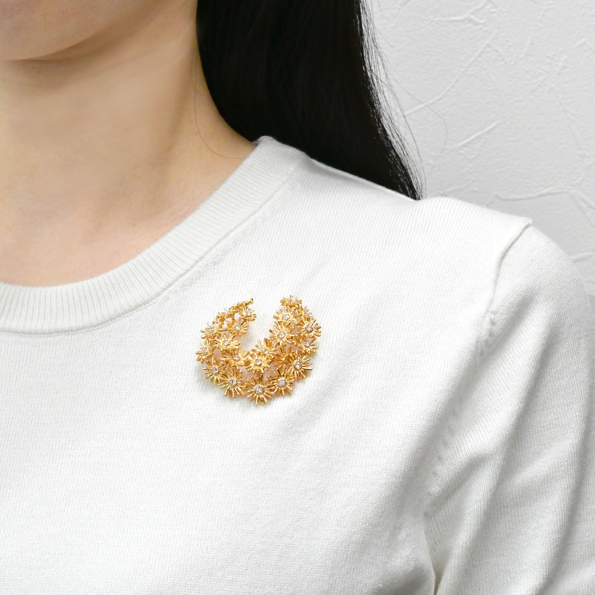 ブーケII ブローチ