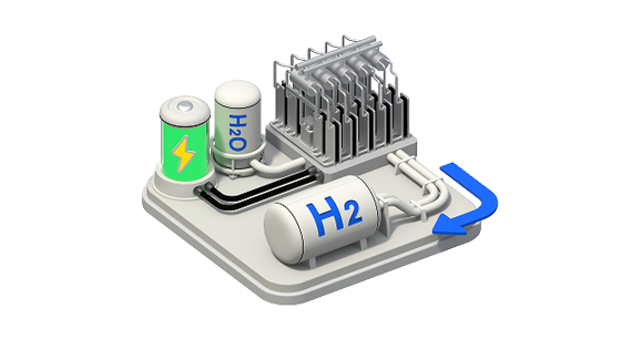 再エネ等由来の電力を活用した水電解による水素製造 | NEDO グリーン