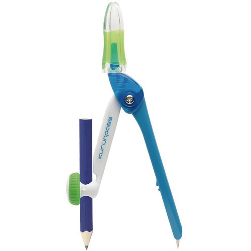 ソニック スーパーコンパス くるんぱす 鉛筆用 青 Green Beans