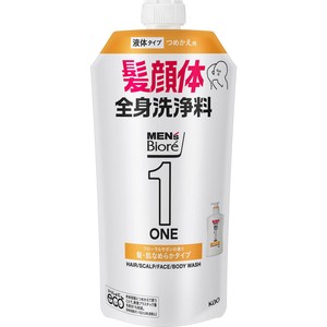 花王 メンズビオレONE オールインワン全身洗浄料N 髪肌なめらかタイプ