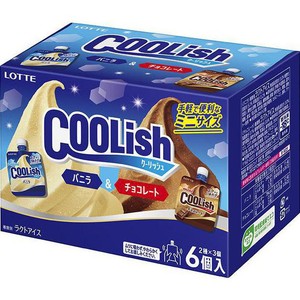 ロッテ クーリッシュ バニラ&チョコレート 80ml x 6個入 Green Beans