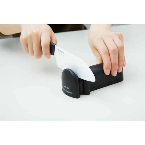 京セラ ダイヤモンドロールシャープナー 手動包丁研ぎ器 DS20S Green