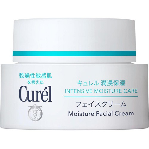 キュレル 潤浸保湿 フェイスクリーム 40g Green Beans | グリーン