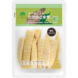 オーガニックたけのこ水煮穂先スライス 135g トップバリュ グリーン