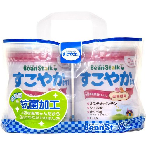 雪印ビーンスターク すこやかM1大缶 800g x 2缶パック Green Beans