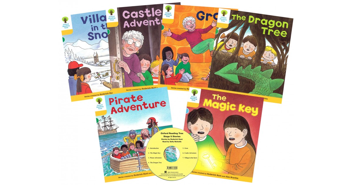 Oxford Reading Tree Stage 5 Stories (6 titles+CD)