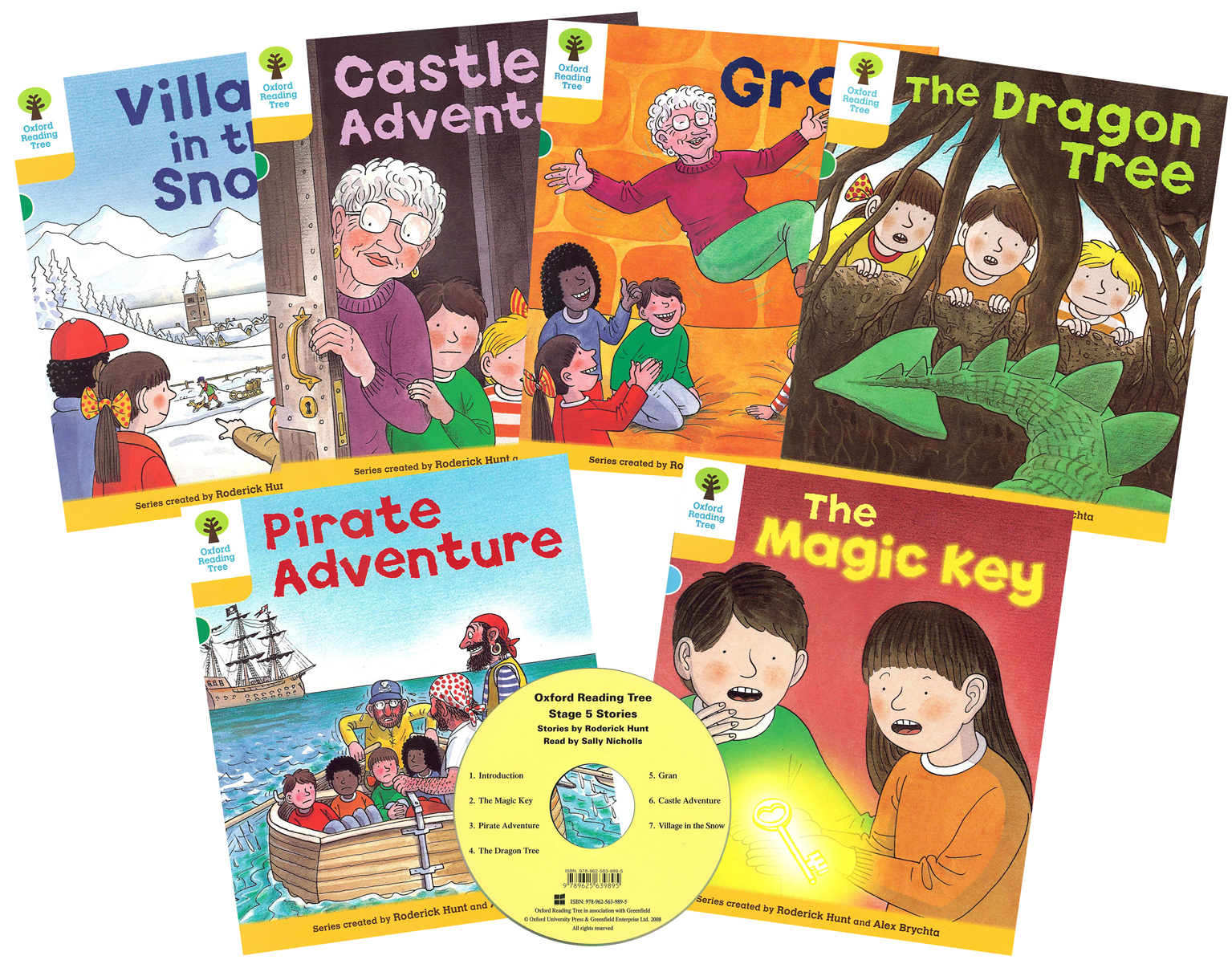 Oxford Reading Tree Stage 5 Stories (6 titles+CD)