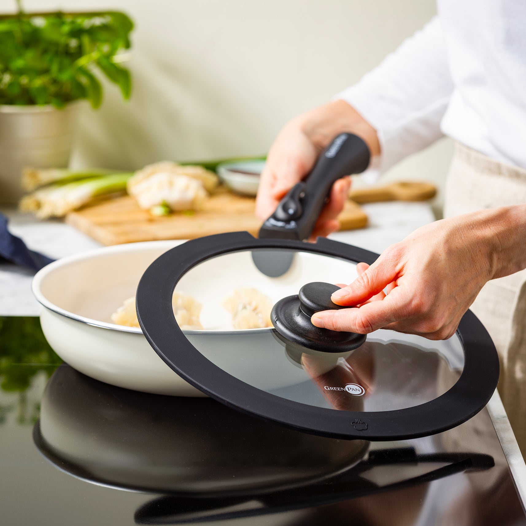 部品】グリーンパン クリックシェフ ガラス蓋 26cm – グリーンパン公式