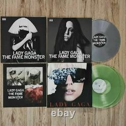 Lady Gaga The Fame Monster 3lp Vinyl (silver + Coke Bottle Clear