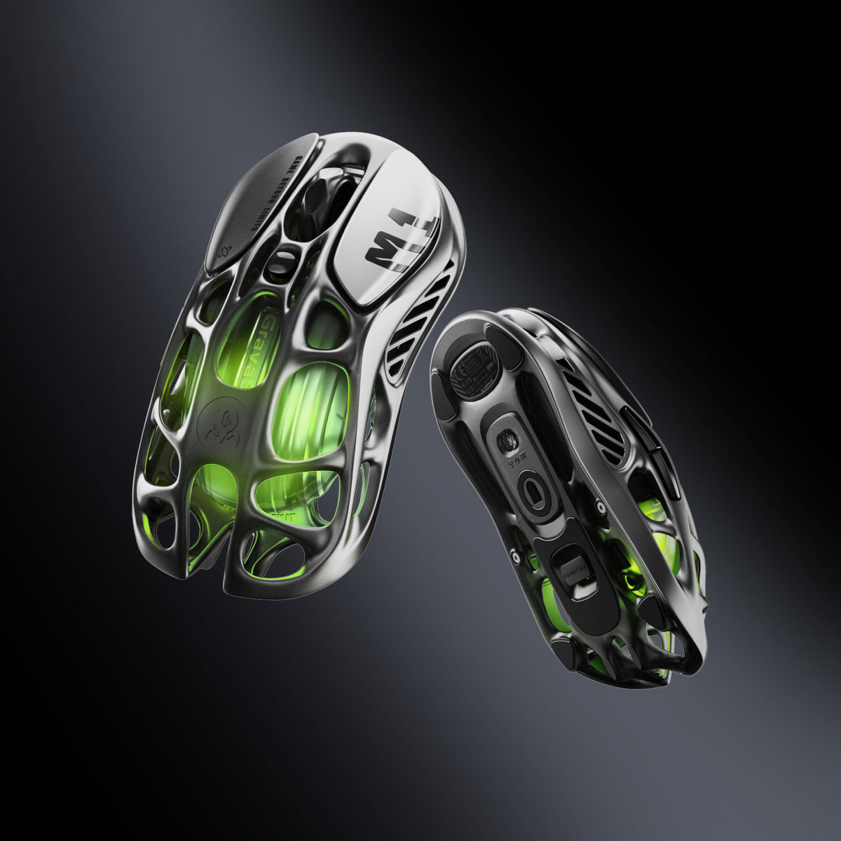 ゲーミングマウス Mercury M1 Pro ガンメタルグレー - GravaStarの高