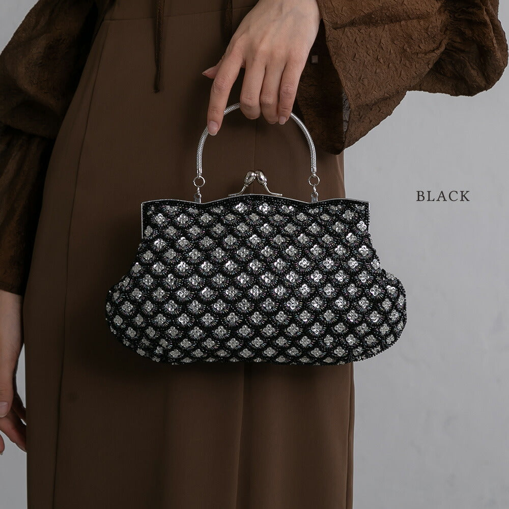 パーティードレス通販 epic day | スパンコール＆ビーズがま口