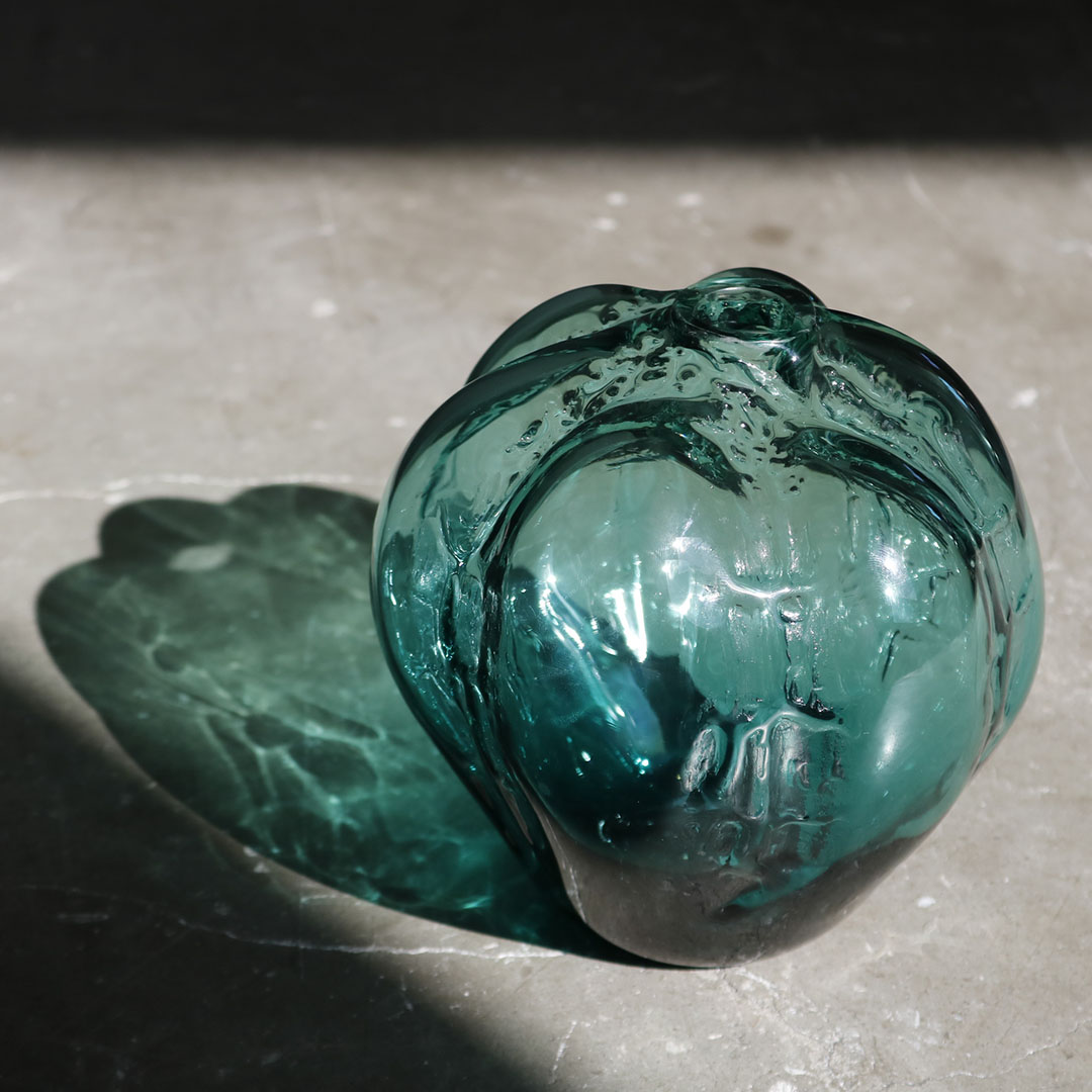 FIRE MOLDING #327（jadegreen）｜オブジェ・一輪挿し｜elements - graf