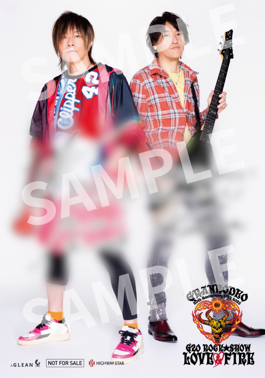G20 ROCK☆SHOW LOVE&FIRE ~愛と情炎のGRANRODEO~」公演グッズ発表