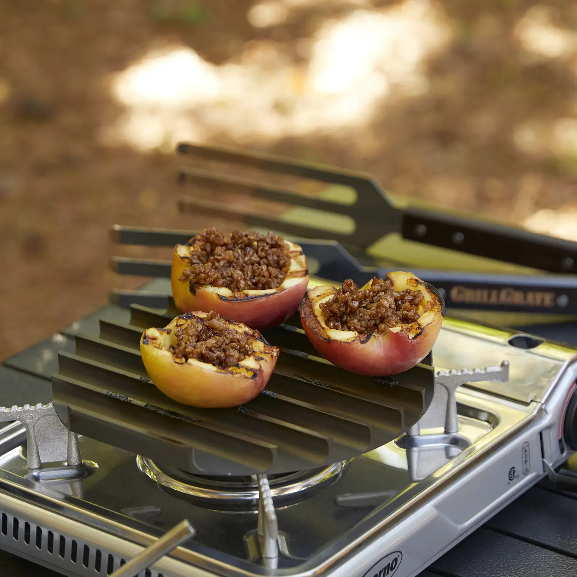Sear'NSizzle® GrillGrate for the Jet Boil Camp Stove | GrillGrate