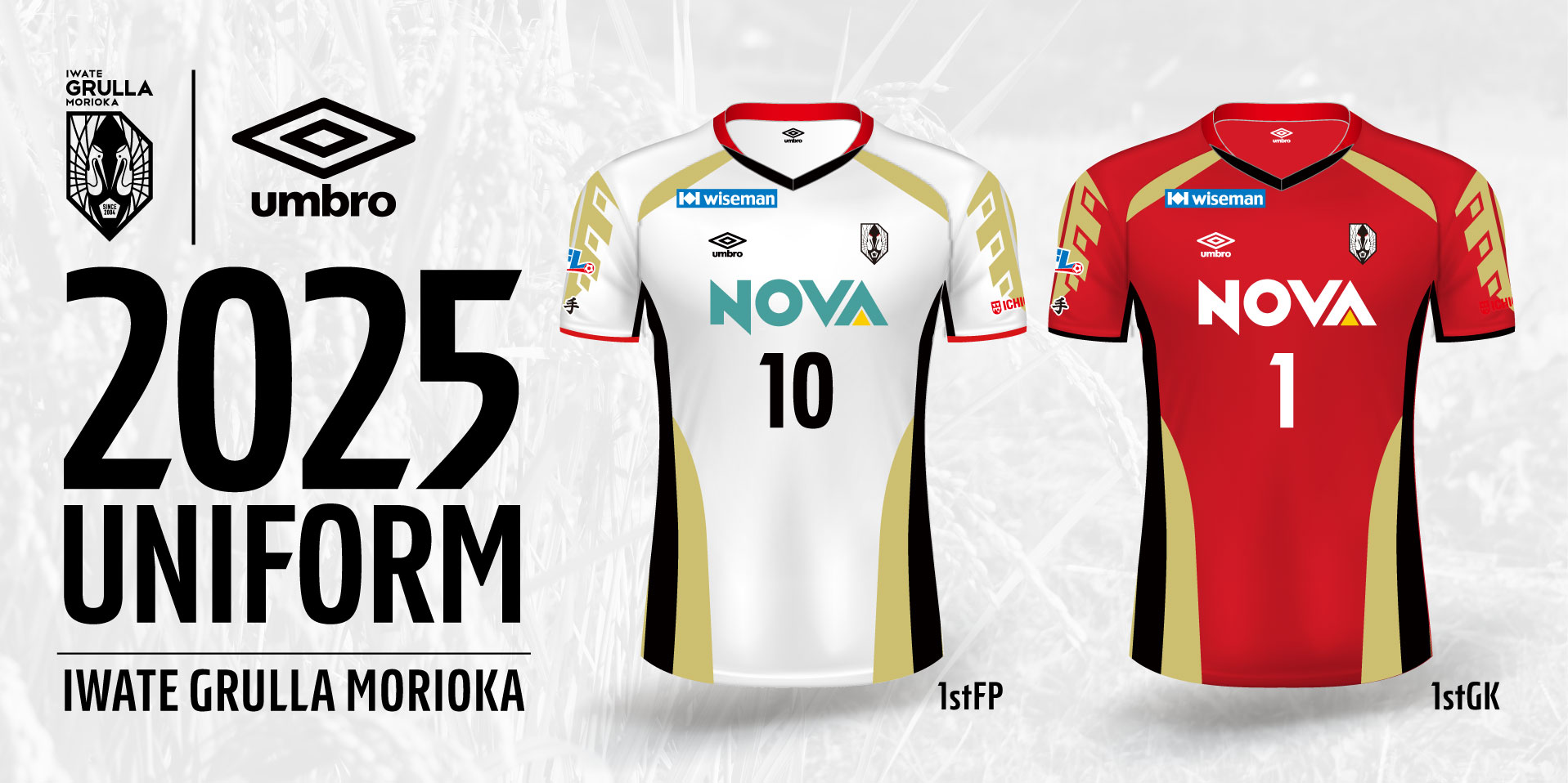 チーム】2025シーズン ユニフォームデザイン決定のお知らせ ｜ いわて