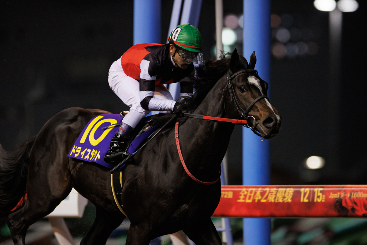 全日本2歳優駿回顧】ドライスタウトが圧巻の走りでレコードV