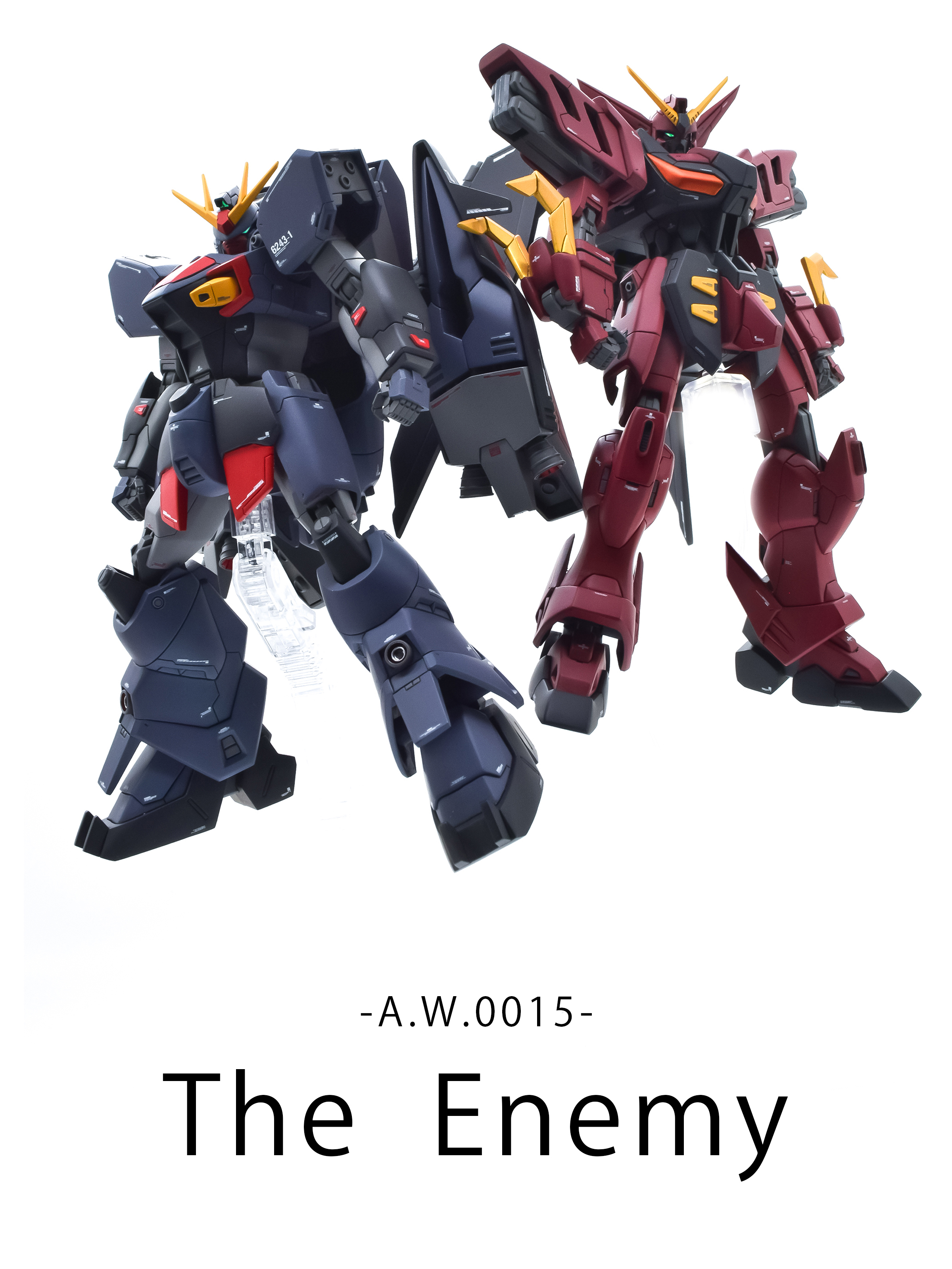 旧キット1/144『NRX-0015 ガンダムアシュタロン』改修完成品レビュー