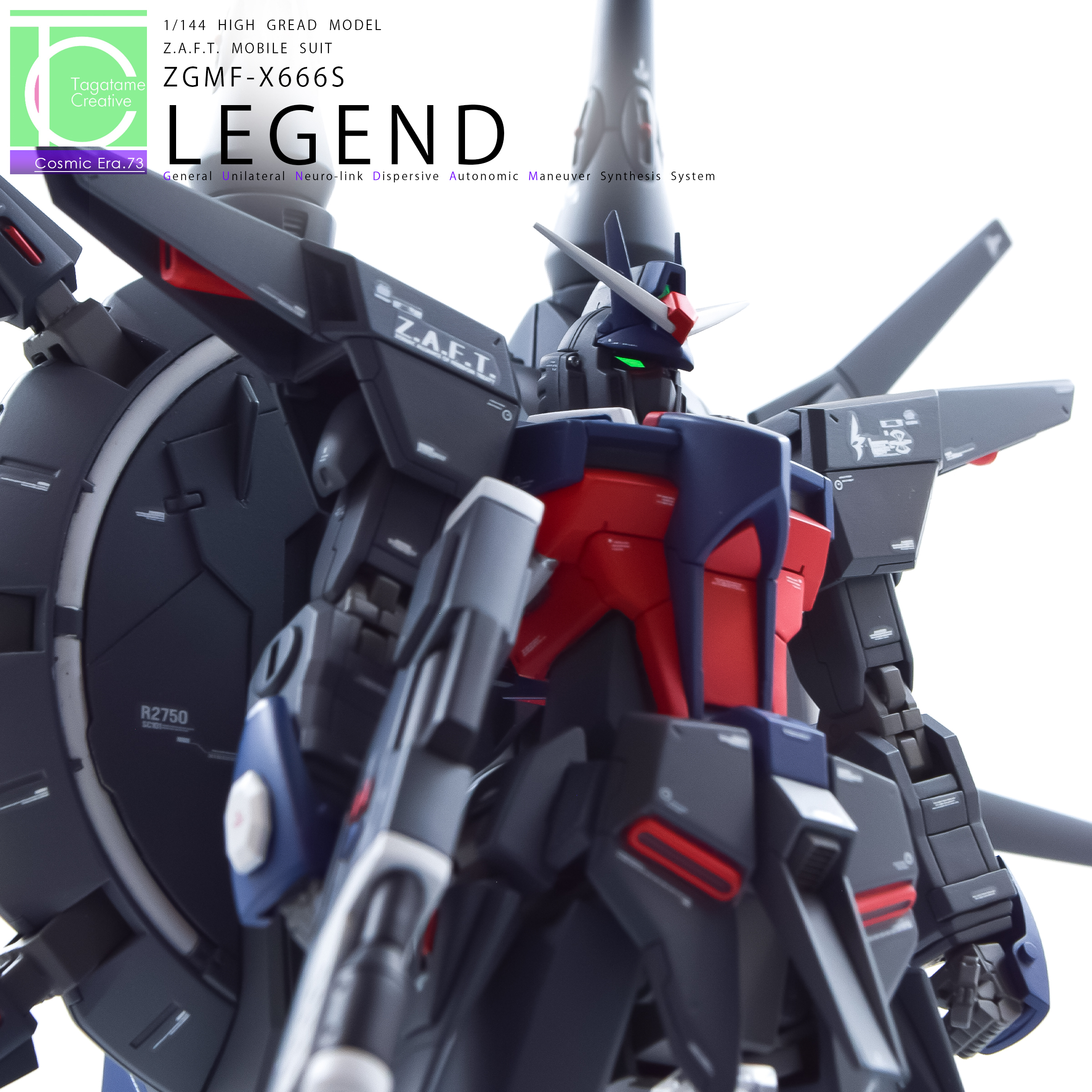 HG1/144『ZGMF-X666S レジェンドガンダム』改修完成品レビュー